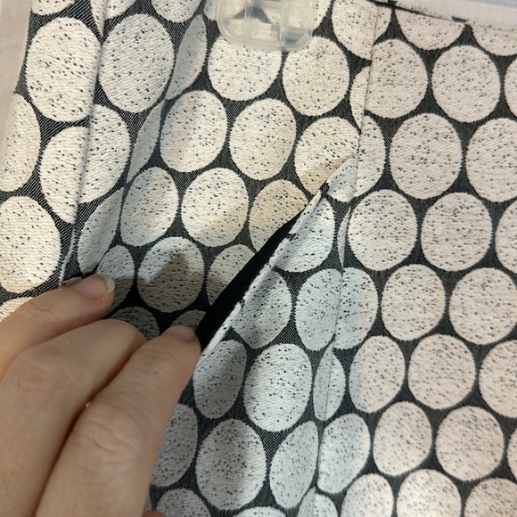 J Crew Elegant Black and White Skirt - Picture 3 of 6